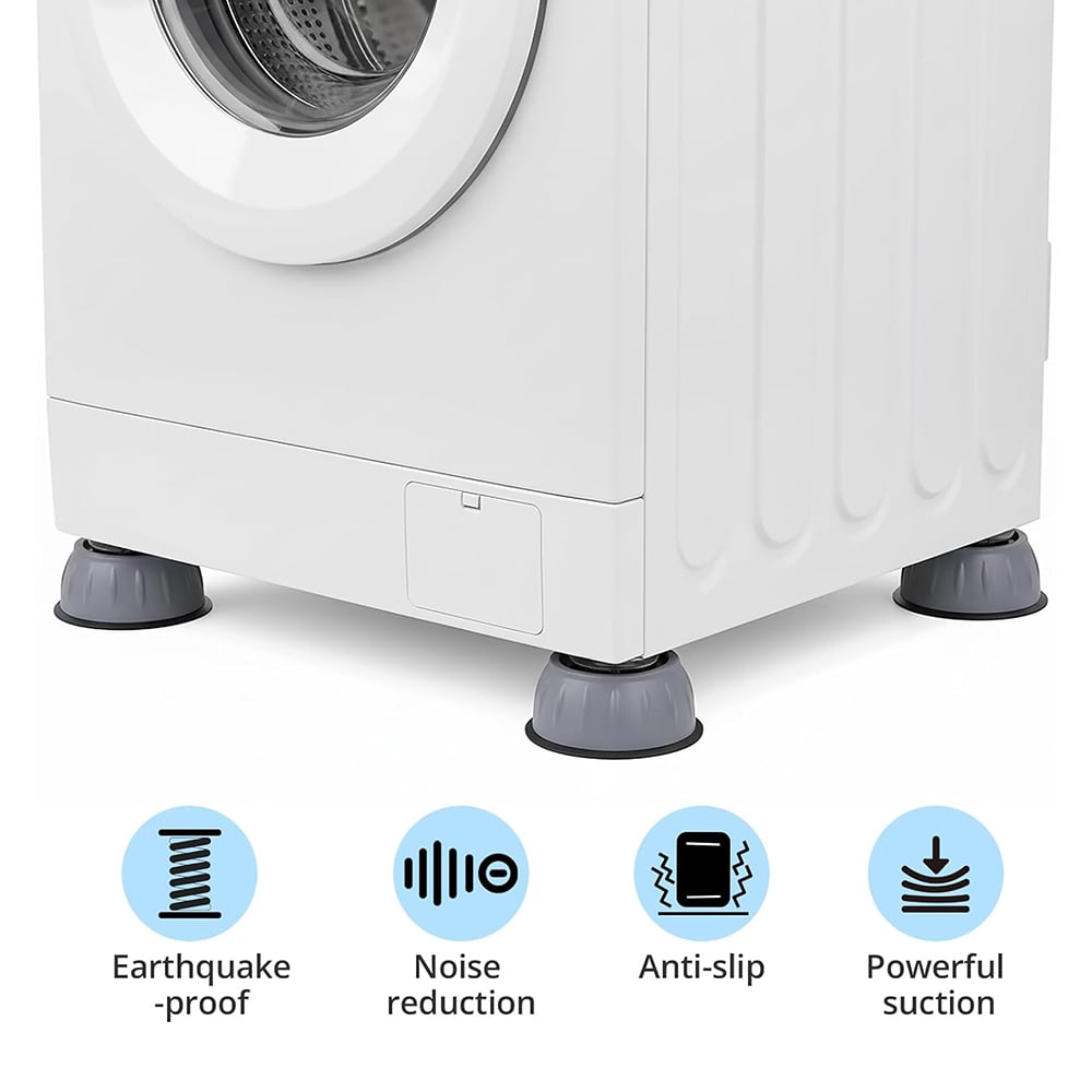 🏠 Anti-Vibration Washing Machine Stabilizer Pads