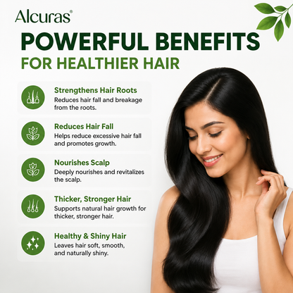 Alcuras® Herbal Shampoo – Anti-Hair Thinning