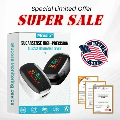 🔥Mresio®🔥 - High-Precision Glucose Monitoring Device | Imported From USA | 🚨Limited Stock Available🚨