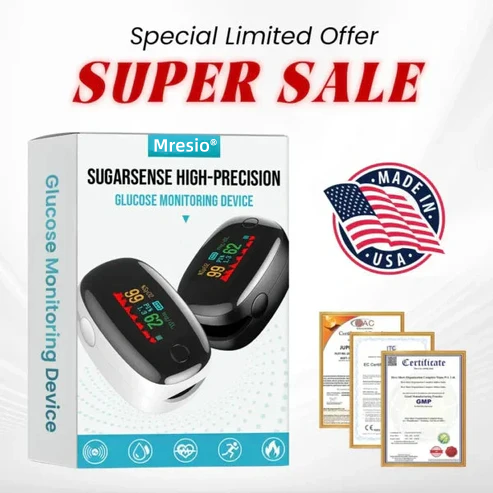 🔥Mresio®🔥 - High-Precision Glucose Monitoring Device | Imported From USA | 🚨Limited Stock Available🚨