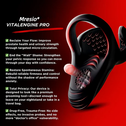 🔥Mresio® VitalEngine Pro-The #1 5-in-1 at-home trainer that reverses ED; PE with advanced Precision