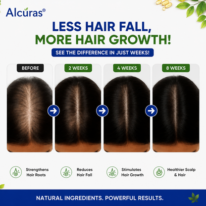 Alcuras® Herbal Shampoo – Anti-Hair Thinning