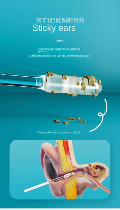 ✨Buy 1 Get 1 Free✨Alcuras® Ear Cleanner Sticky Pick