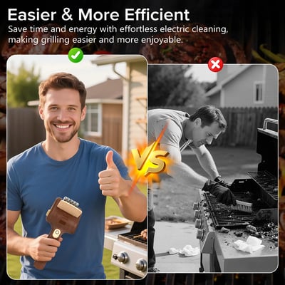 🔥Alcuras™ Electric BBQ Grill Brush