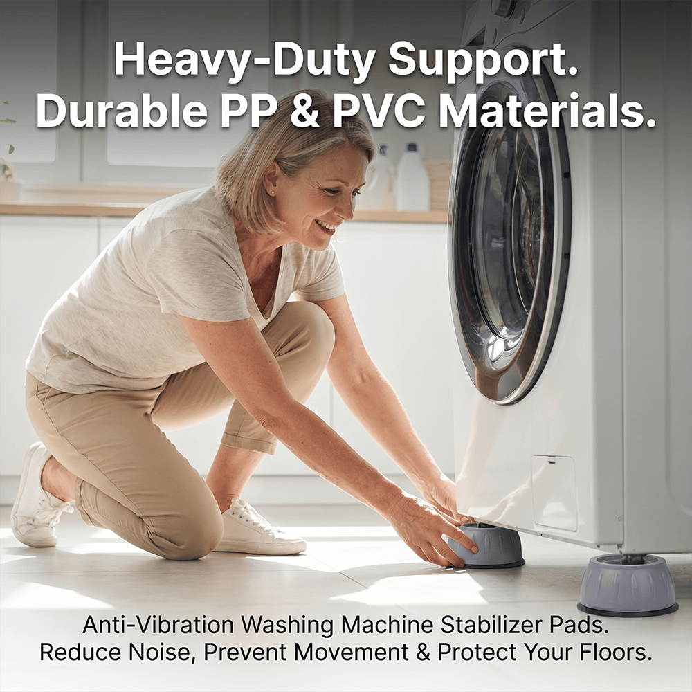 🏠 Anti-Vibration Washing Machine Stabilizer Pads