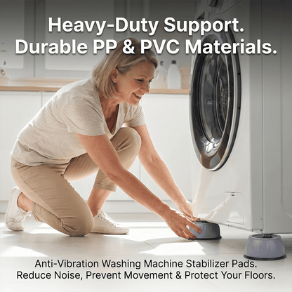🏠 Anti-Vibration Washing Machine Stabilizer Pads