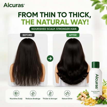 Alcuras® Herbal Shampoo – Anti-Hair Thinning