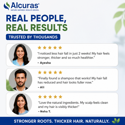 Alcuras® Herbal Shampoo – Anti-Hair Thinning