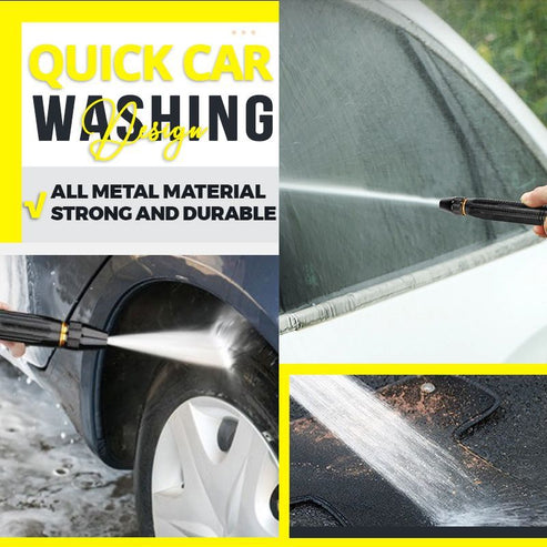 💥Buy 1 Get 1 Free 🚿High Pressure Washer for Car and Garden! 💦🚗 10 times more powerful, 8 spray settings & extremely sturdy metal housing