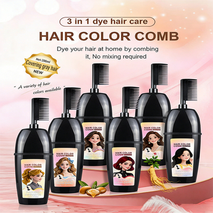 💇‍♀️Super popular items at 50% off🦄3-in-1 Hair Dye Comb🎁