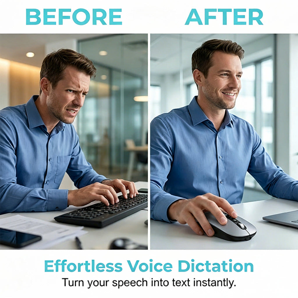 ⏳Limited-time 50% off⏰AI Smart Voice Wireless Mouse Real-Time Translation, Silent Click  Boosts Productivity For Work & Study! ⚡🖱️💬
