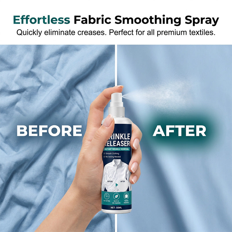 ✨Last Day 49 % OFF✨ Instant wrinkle release – no iron, travel-ready, static-free & fresh.