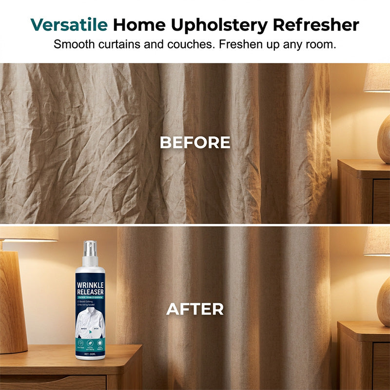 ✨Last Day 49 % OFF✨ Instant wrinkle release – no iron, travel-ready, static-free & fresh.